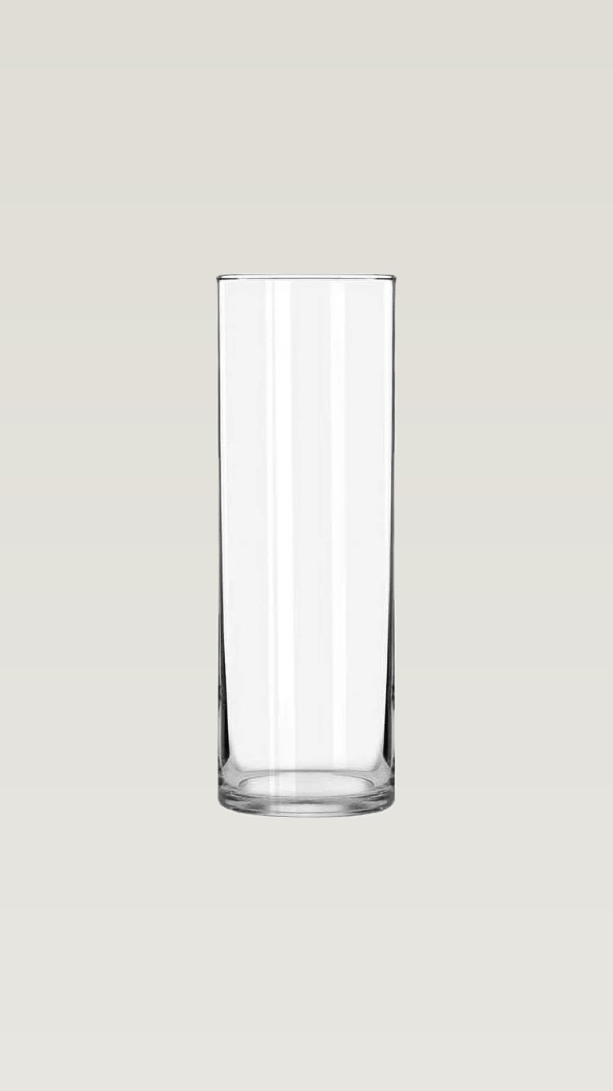 Clear Cylinder Vase