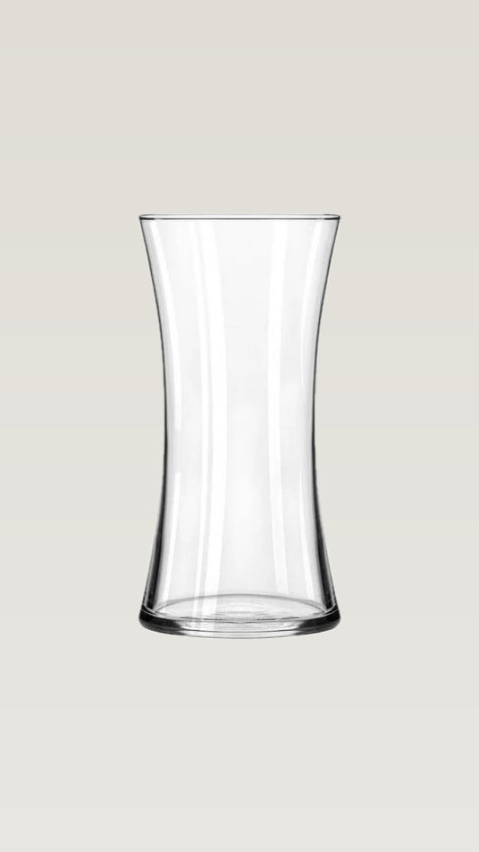 Curved Clear Vase