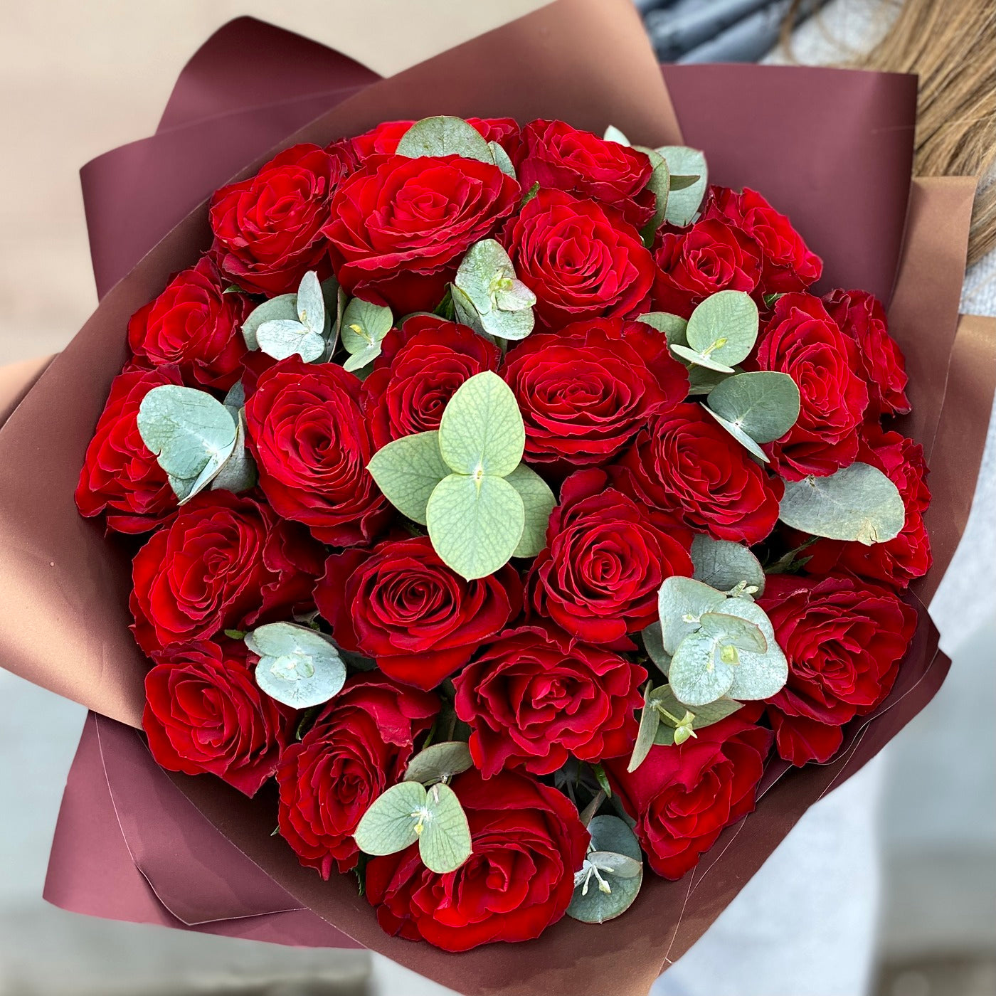 50 Red Rose bouquet