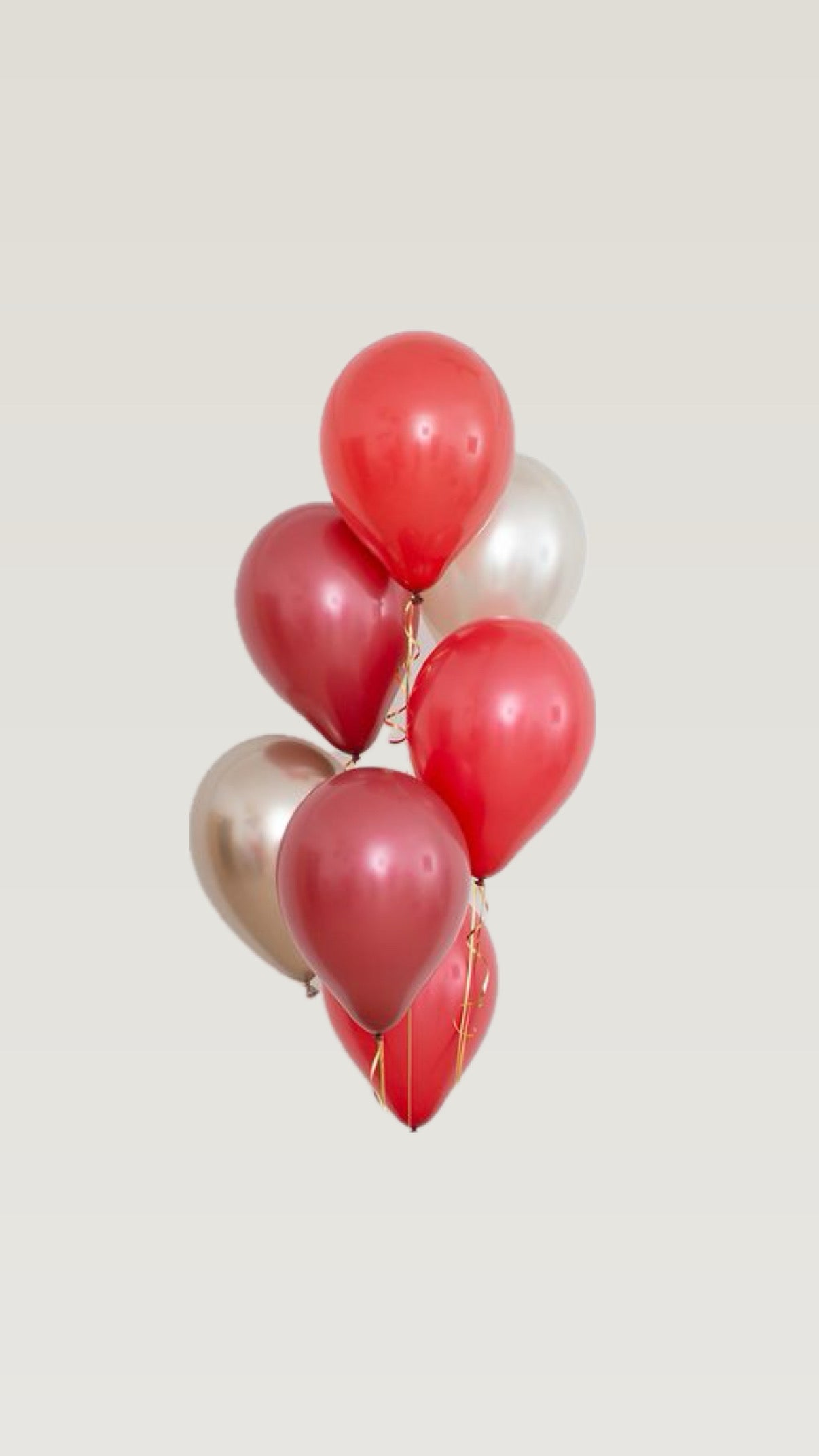 Balloon Set " Ruby Charm"