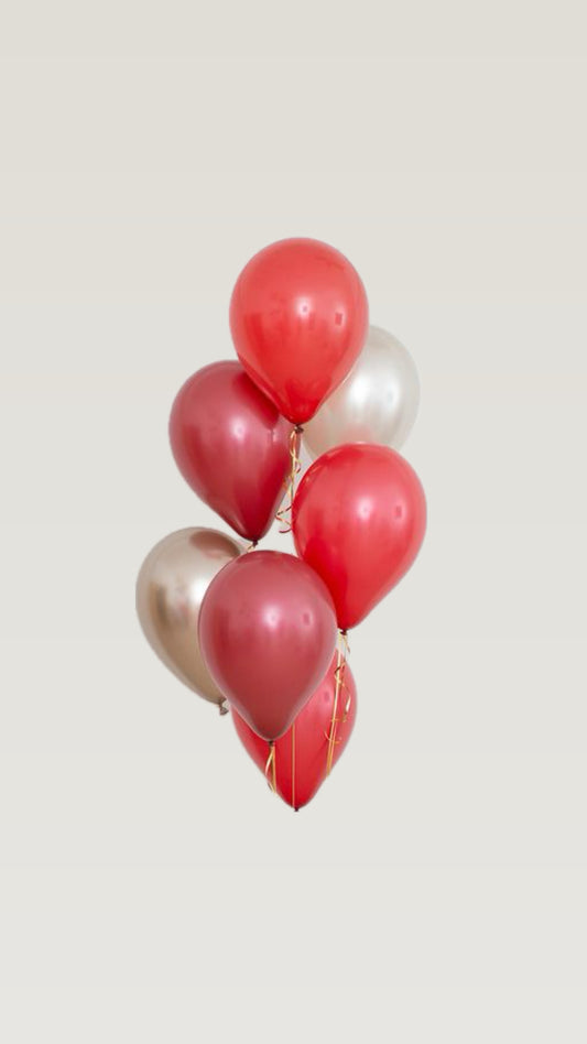 Balloon Set " Ruby Charm"